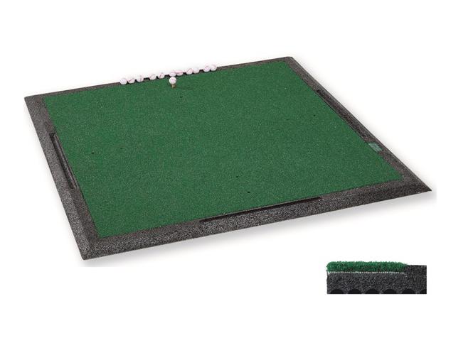 Classic turf mat 170 x 170 cm with heatbonded nylon grass (1D910)