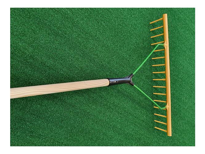 JOST CLASSIC bunker rake complete with handle (2B801)