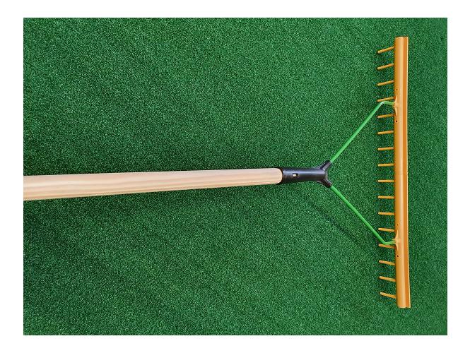 JOST ADVANCED bunker rake complete with handle (2B803)