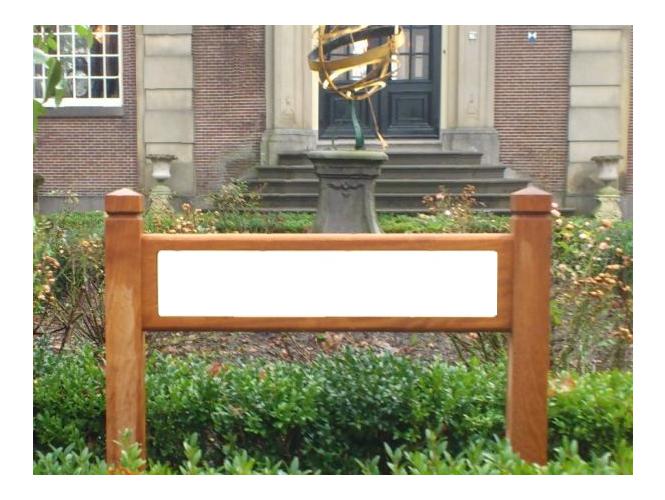 Woodsign Oban parking sign excluding printing (WSOB)