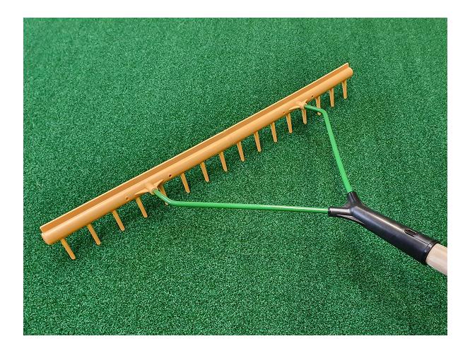 JOST ADVANCED bunker rake complete with handle (2B803)