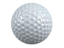 Plain golf balls