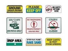 Information signs (aluminium)