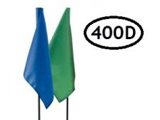 Tube-lock plain nylon flags heavy duty (sets)