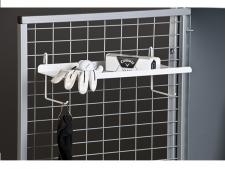 Hanging shelf for lockers&amp;lt;br&amp;gt;for batteries or other accessories