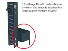 Elevator hopper MEDIUM&amp;lt;br&amp;gt;storage capacity ± 900 balls
