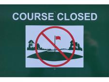 ROVER sign&amp;lt;br&amp;gt;COURSE CLOSED