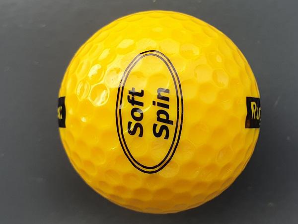 SoftSpin range ball YELLOW<br>standard print (300 pcs/crt)