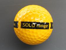 SOLO range ball YELLOW&amp;lt;br&amp;gt;standard print (300 pcs/crt)