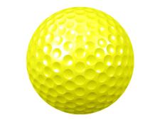 DUO golf ball 2-piece Yellow&amp;lt;br&amp;gt;plain (no print) - 300 pcs/carton