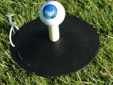 No Divot winter tee-up base&amp;lt;br&amp;gt;Ø 155 mm incl. string