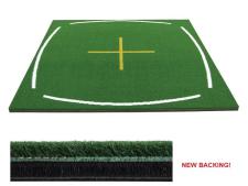 Training mat&amp;lt;br&amp;gt;with arc lines and cross