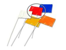 Marking flag - RED<br>bundle of 100 pcs