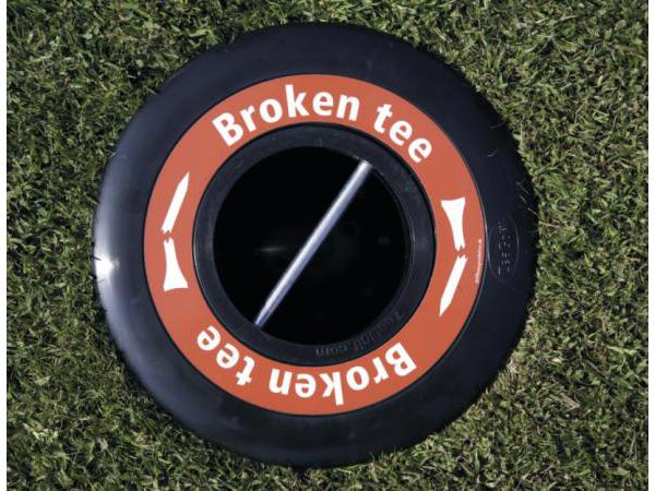 Broken tee cup complete - Red<br>