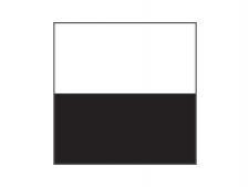 Premium straight flagstick 200 cm&amp;lt;br&amp;gt;white with 2 black stripes