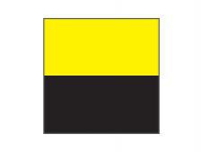 Premium straight flagstick 200 cm&amp;lt;br&amp;gt;yellow/black