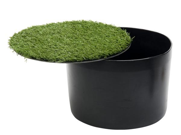 Footgolf cup BASIC model<br>including cover with grass