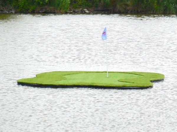 Floating practice target complete<br>professional range version