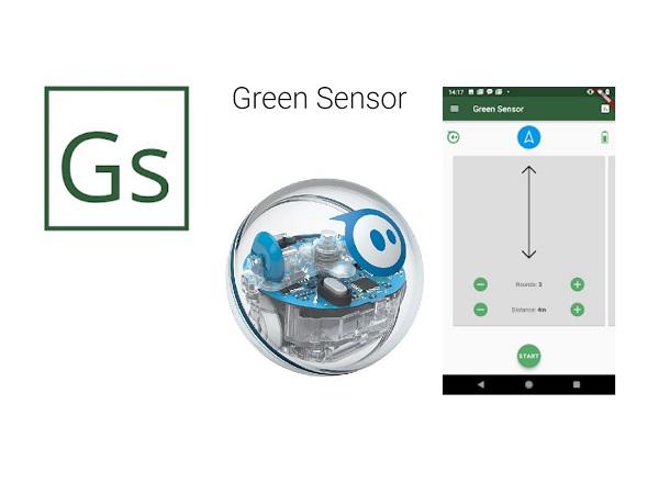 GreenSensor greens speed meter<br>app complete with robot