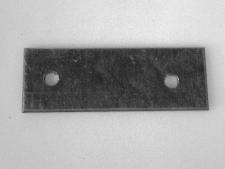 Mounting plate for line collector rubber&amp;lt;br&amp;gt;ball whiper (2 needed per finger frame)
