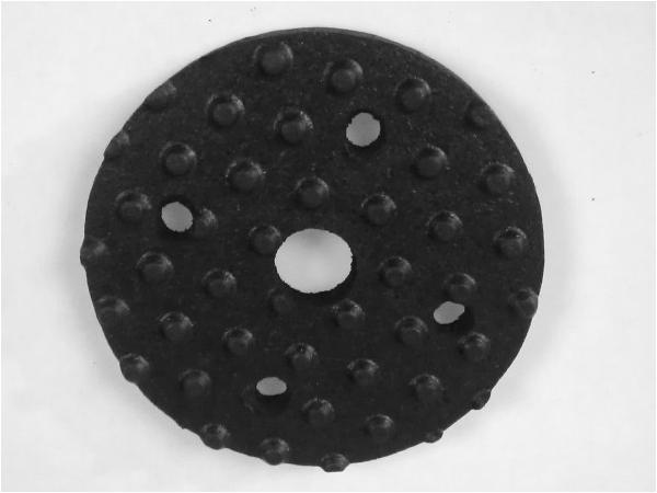 Rubber end disc for Range Maxx line<br>collectors (used to fill the space)