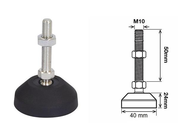 Ball jointed levelling foot M10<br>for Range Maxx dispensers