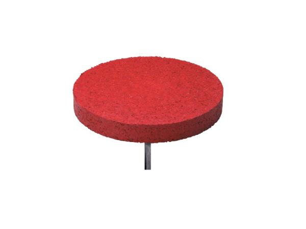 Fairway or Tee distance marker<br>Ø 20 cm Recycled rubber - Red 