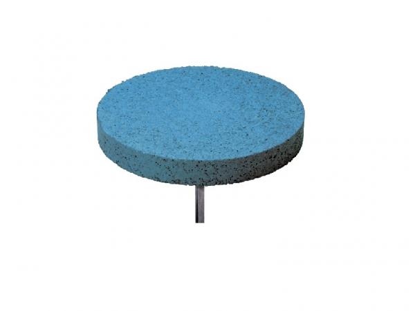 Fairway or Tee distance marker<br> 20 cm Recycled rubber - Blue