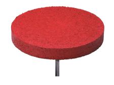 Fairway or Tee distance marker&amp;lt;br&amp;gt;Ø 28 cm Recycled rubber - Red