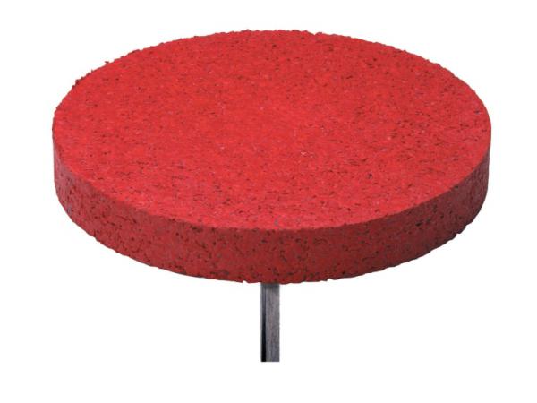 Fairway or Tee distance marker<br>Ø 28 cm Recycled rubber - Red