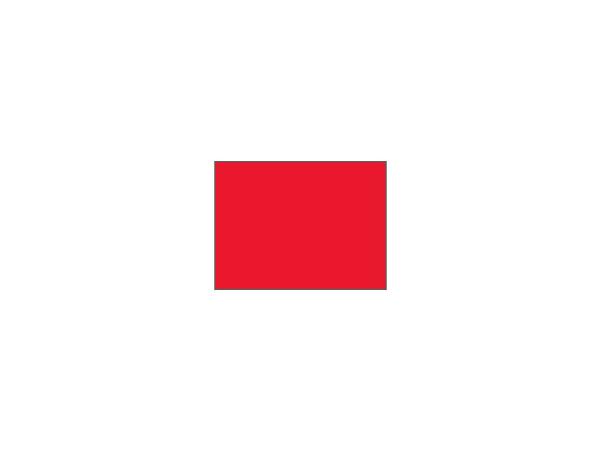 Placement flags Ø 1.9 cm <br>Plain red (set of 9 pcs) 