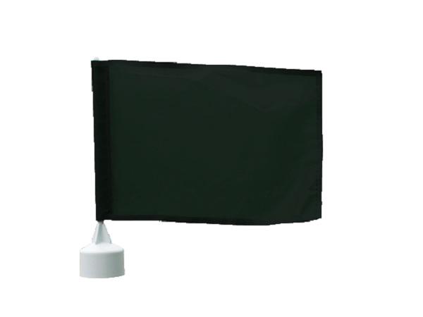 Flag Top - Black<br>for Range Marking Poles