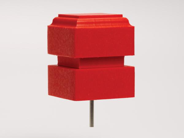 Structured tee marker - Red<br>