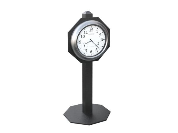 Deluxe clock-on-post - Black<br>