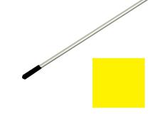 Alu handle with grip - Yellow&amp;lt;br&amp;gt;for Tour smooth &amp; Duo rakes