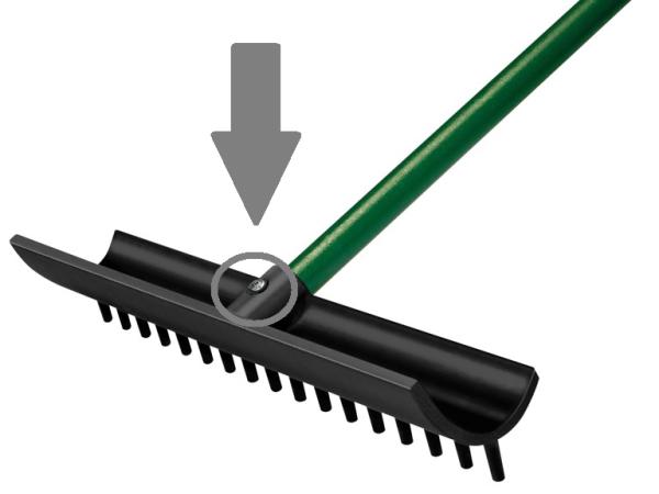 Mounting screw only<br>for TourSmooth II & TourPro rakes