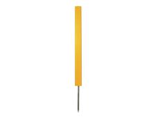 Premium haz/dist marker Yellow&amp;lt;br&amp;gt;61 cm Square w/spike (12 pcs)