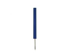 Premium haz/dist marker Blue&amp;lt;br&amp;gt;46 cm Square w/spike (12 pcs)
