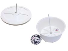 Footgolf cups + lids (set of 2)&amp;lt;br&amp;gt;Standard Golf molded plastic