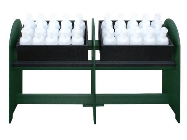 Divot mix bottle rack (30 bottles)<br>Green - Greenline