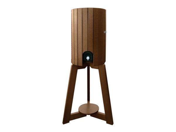 Tripod water station Deluxe<br>Brown - Greenline recycled