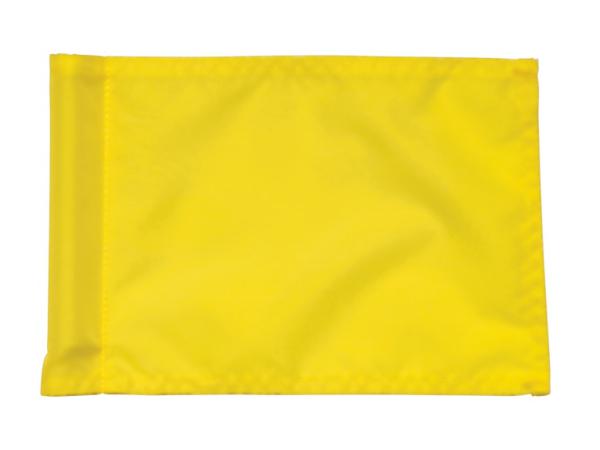 Practice green flag Ø 1.0 cm rod<br>Yellow - Small tube (1 pc)