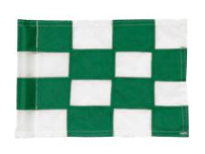 Checkered Pr.green flag Ã˜ 1.0cm&amp;lt;br&amp;gt;Green/white (1 pc) - Anco