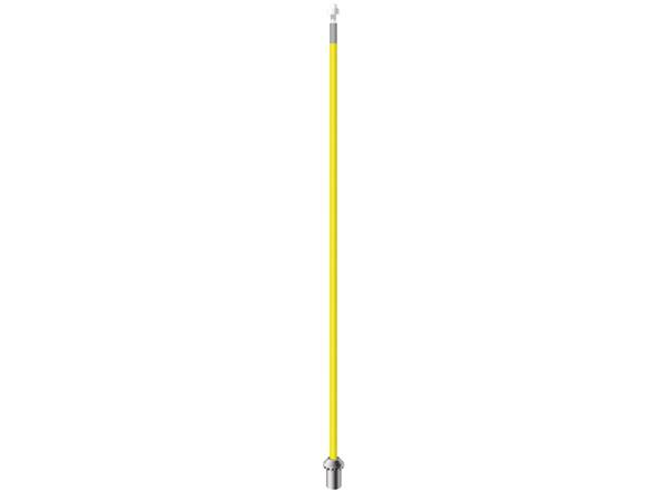 Royaline flagstick 229 cm<br>plain yellow