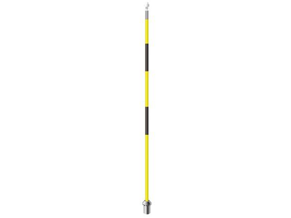 Royaline flagstick 229 cm<br>yellow with black stripes