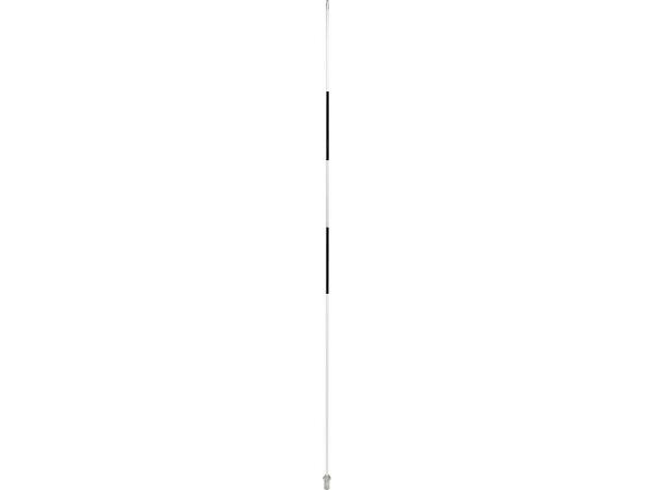 Royaline flagstick 229 cm<br>white with black stripes