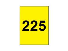 Range banner 225 vertical&amp;lt;br&amp;gt;Yellow/black 