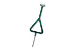 Eco-step rope&amp;chain stake 38 cm&amp;lt;br&amp;gt;Green (12 pcs/carton)