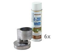 E-zee white starter kit&amp;lt;br&amp;gt;(includes tool &amp; 6 cans of paint)