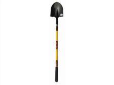 Round Point Shovel 122 cm &amp;lt;br&amp;gt;w/ yellow fiberglass handle